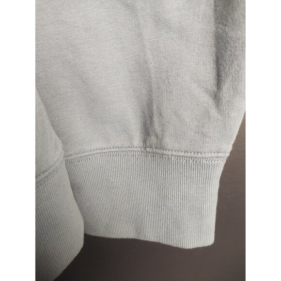 Eddie Bauer Men’s Slate Blue Fleece Sweatshirt Pullover Size M NWT - Picture 8 of 9